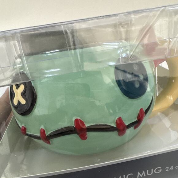 Disney Lilo And Stitch Scrump The Doll Ceramic Figural Mug NEW - Picture 6 of 7